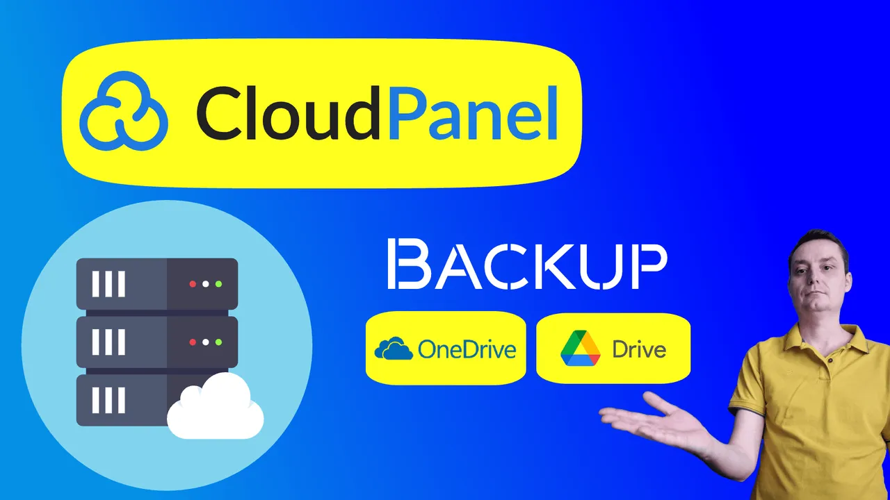 CloudPanel Remote Backups to OneDrive & Google Drive