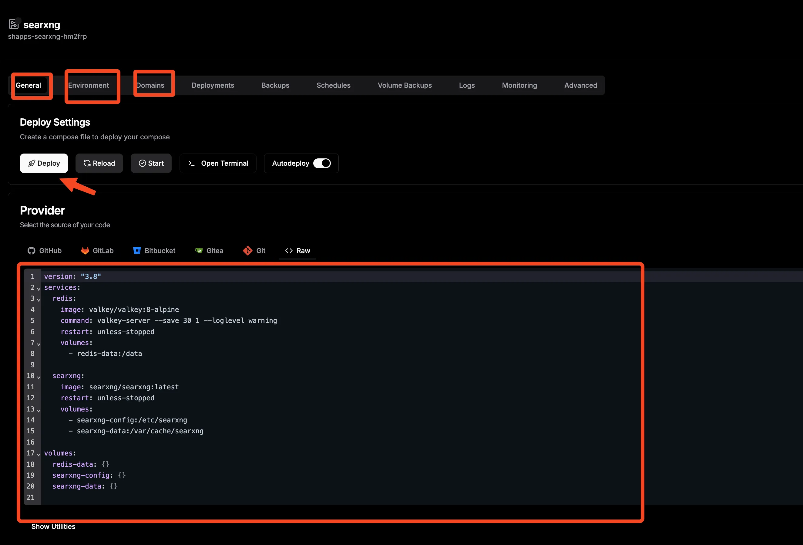 Dokploy n8n deploy