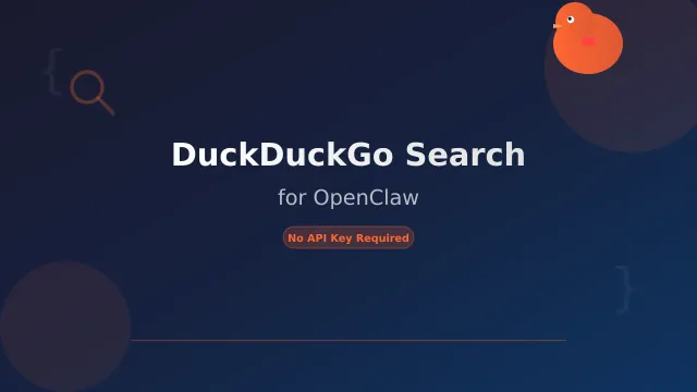 Add DuckDuckGo Search to OpenClaw: Free Web Search Without API Keys