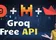 How to Use Groq's FREE API in Your Streamlit App