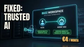 Buzz Makes AI Agents Trustworthy (Here's How)