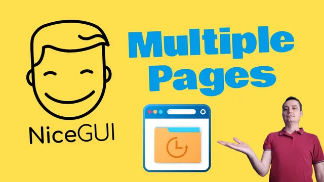 How To Add Multiple Pages to NiceGUI (2026 Guide)