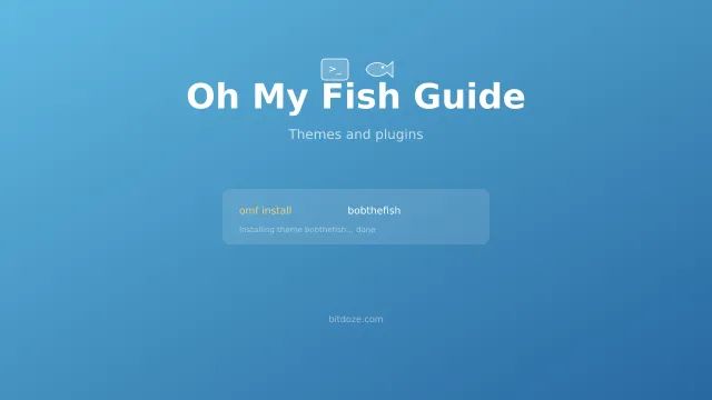Oh My Fish (OMF) - Instalar Temas y Plugins