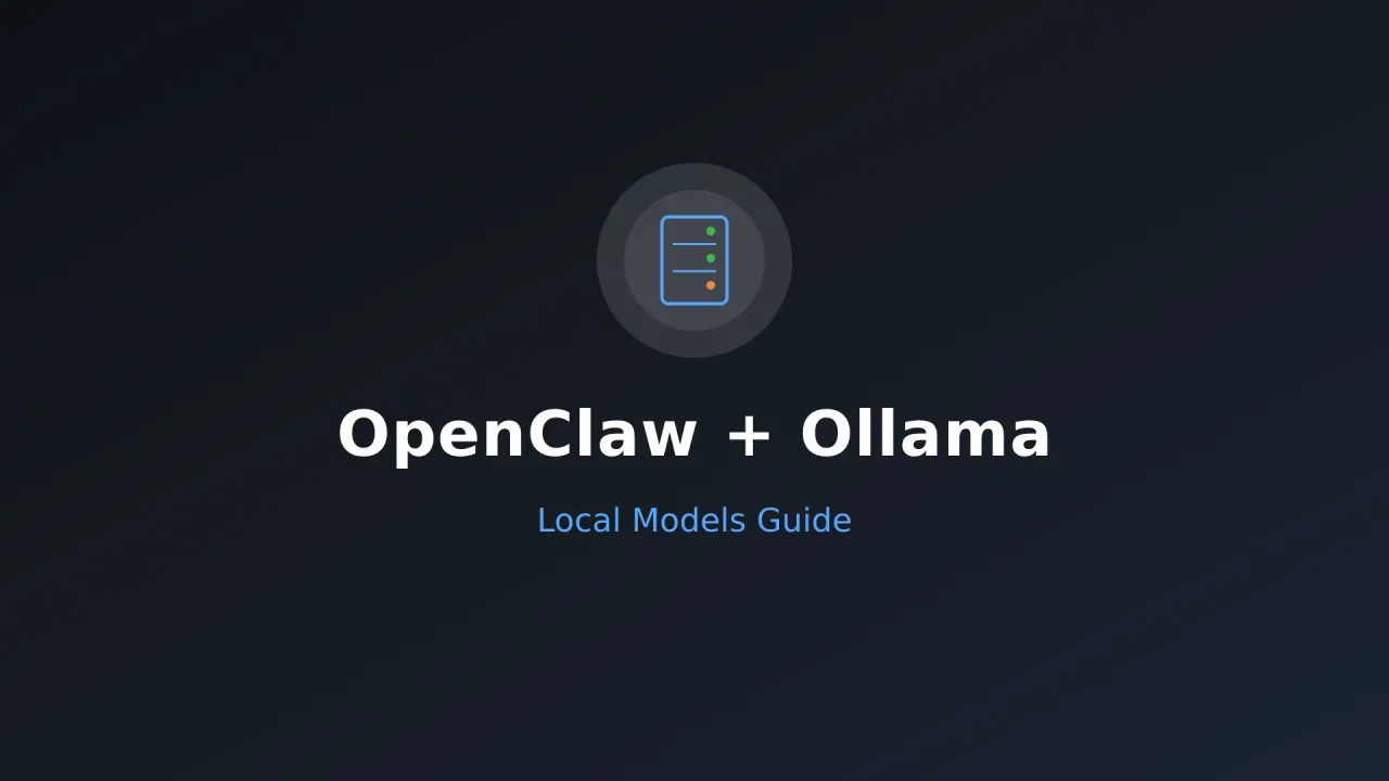 Running OpenClaw with Ollama: Local Models Guide