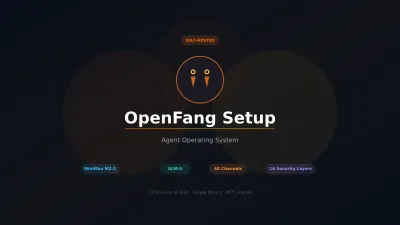 OpenFang Setup Guide: GLM-5, MiniMax M2.5, Hands, and Discord on Your VPS