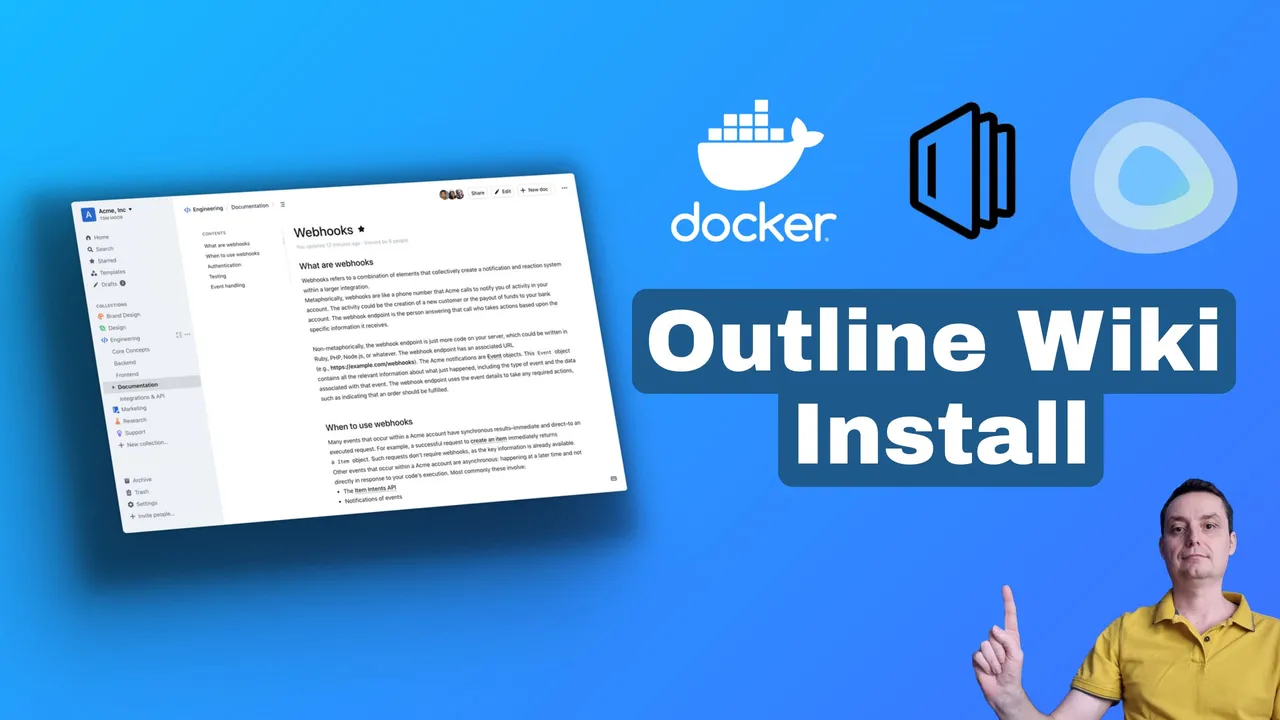 How to Install Outline Wiki on Docker: Complete 2025 Guide