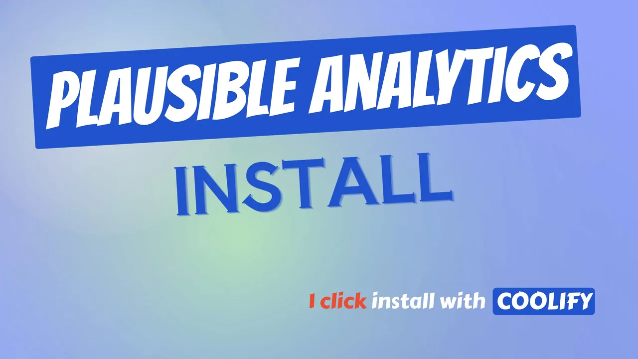 How To Install Plausible Analytics With One Click