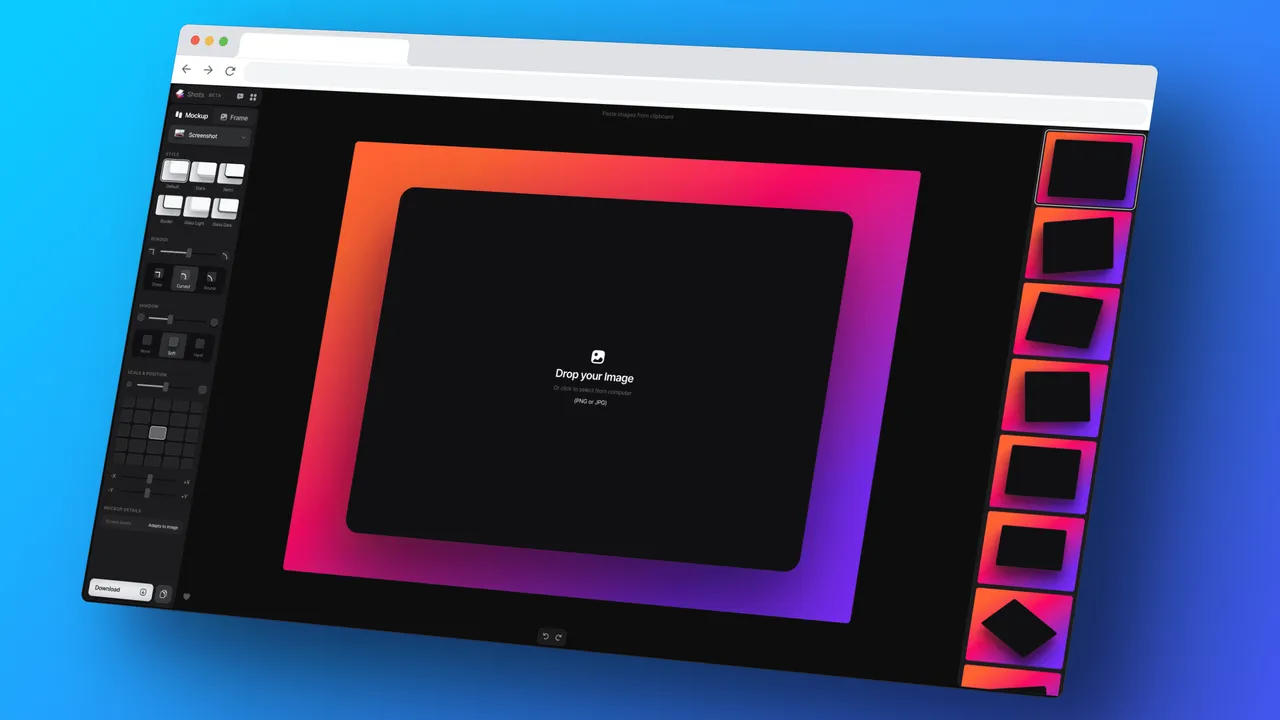 Shots.so: Free Mockup Generator for Screenshots and Devices