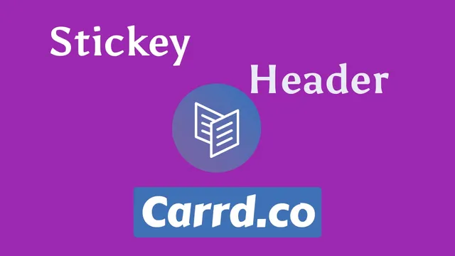 How To Add a Sticky Header to Carrd (CSS Tutorial)