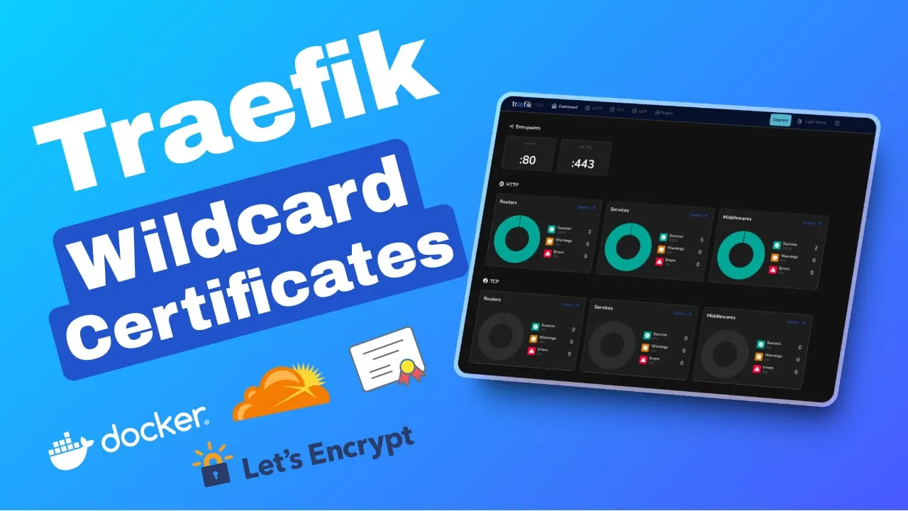 Traefik Wildcard Certificate: Free Let's Encrypt + Cloudflare