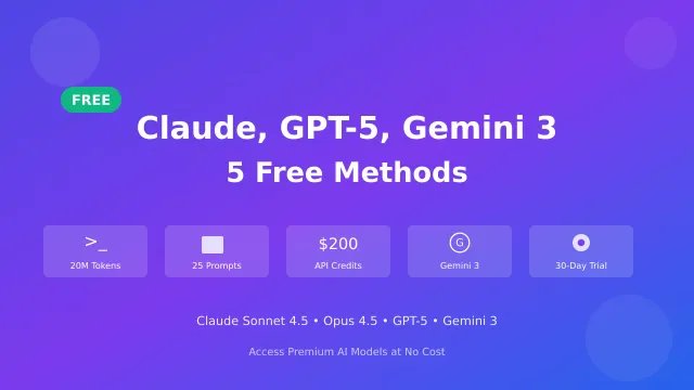How to Use Claude Sonnet 4.6, Opus 4.7, GPT-5.5, Gemini 3 for FREE