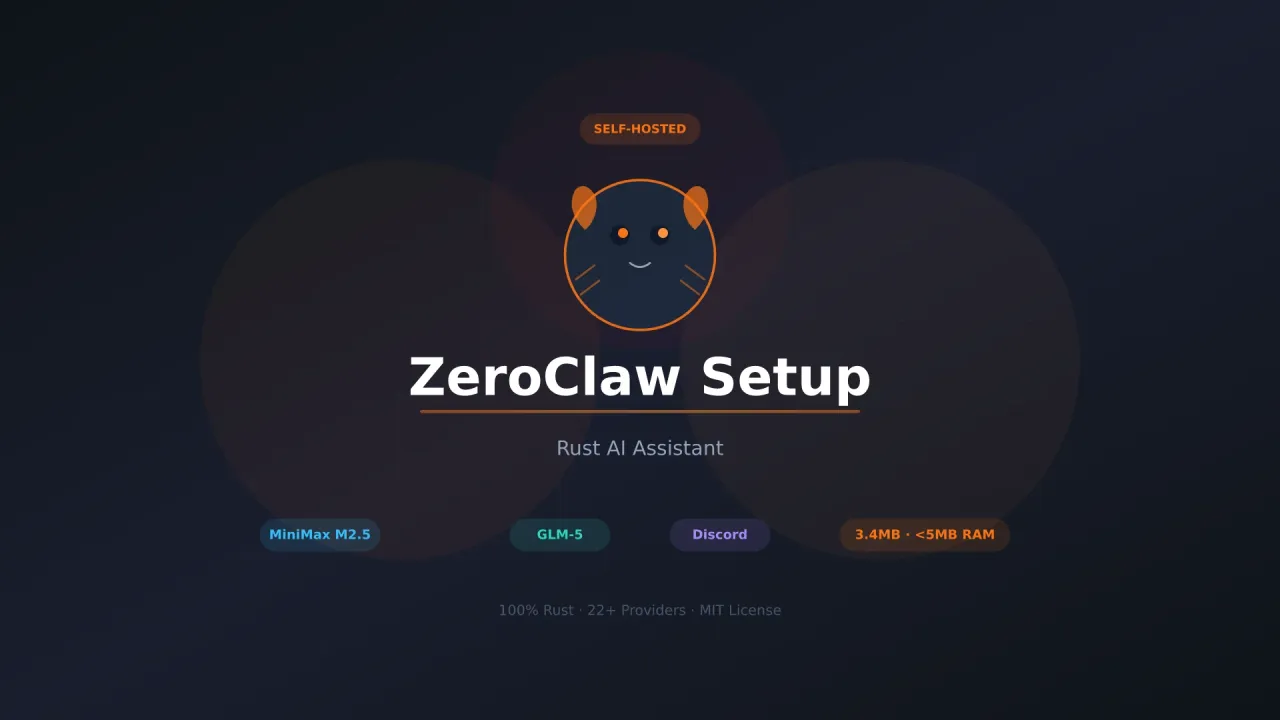 ZeroClaw Setup Guide: MiniMax M2.5, GLM-5, and Discord on Your VPS